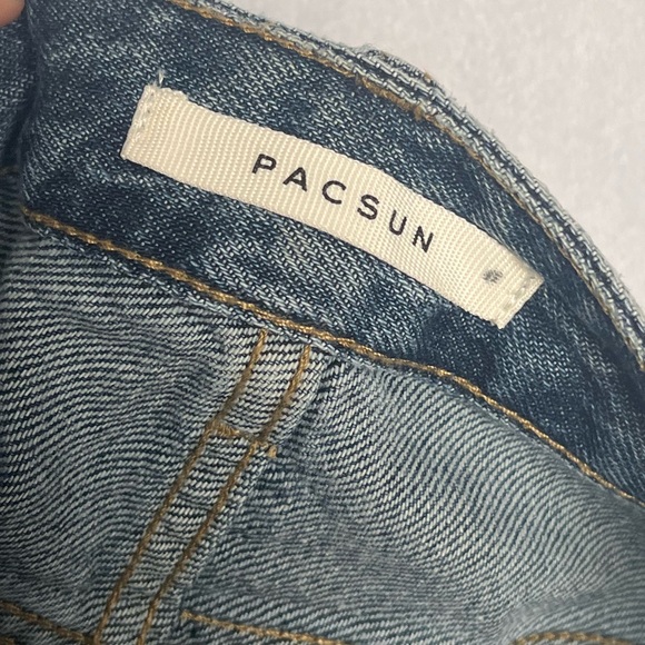 PacSun NWOT Eco Patchwork Boyfriend Jeans - Picture 6 of 9